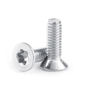 NEWPORT FASTENERS #6-32 x 1/2 in Torx Flat Machine Screw, Plain 18-8 Stainless Steel, 5000 PK 887983-BR-5000